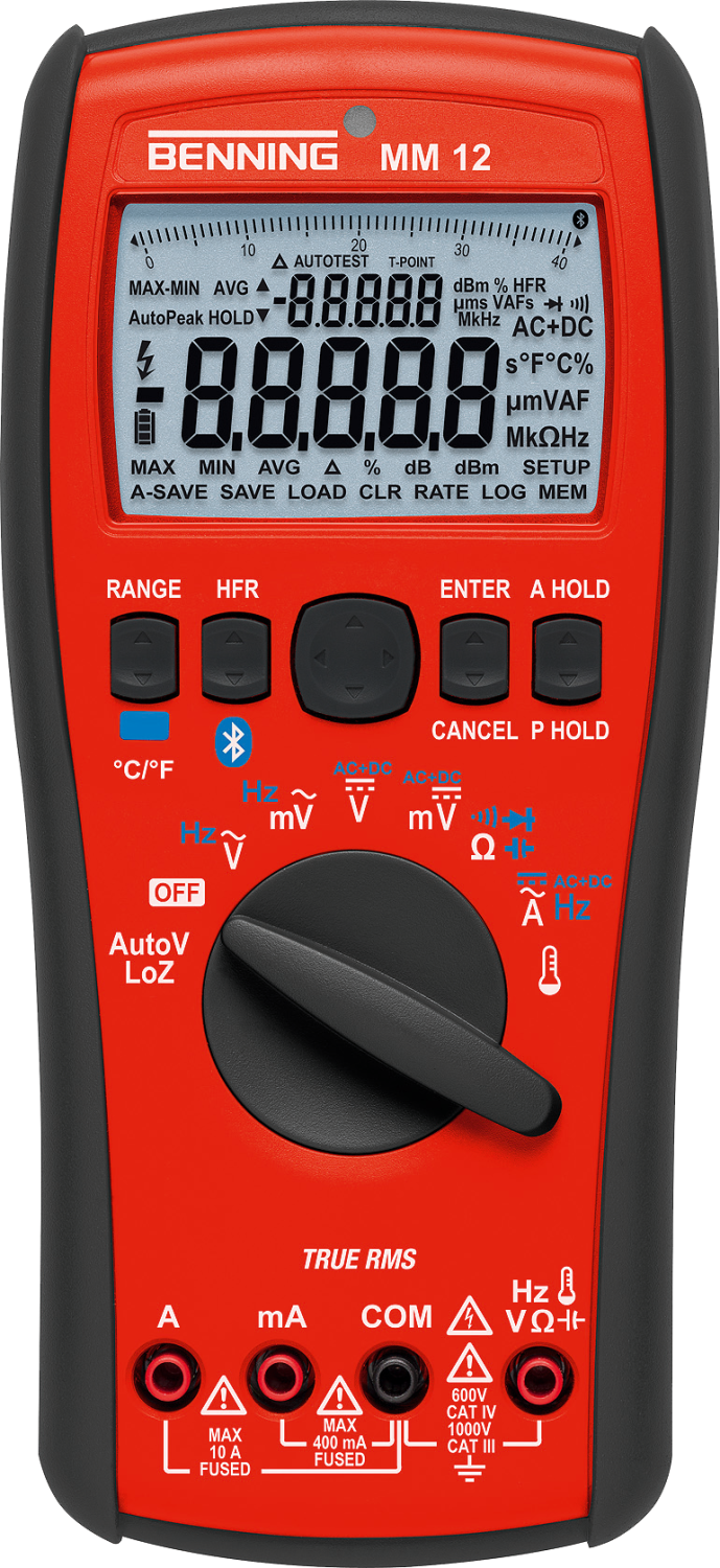 MM 12 Digitale Multimeter TRUE RMS