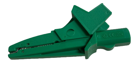 Krokodillenklem Groen t.b.v. IT 130
