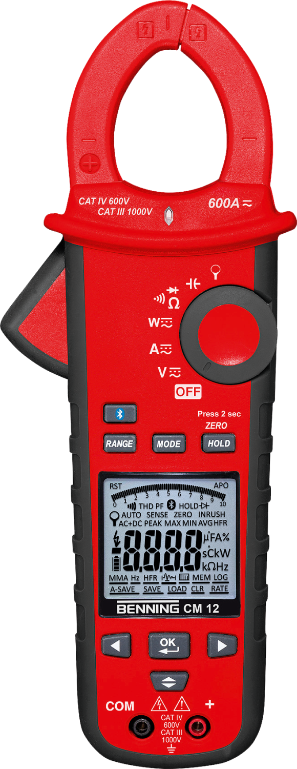 CM 12 Stroomtang-Multimeter TRUE RMS