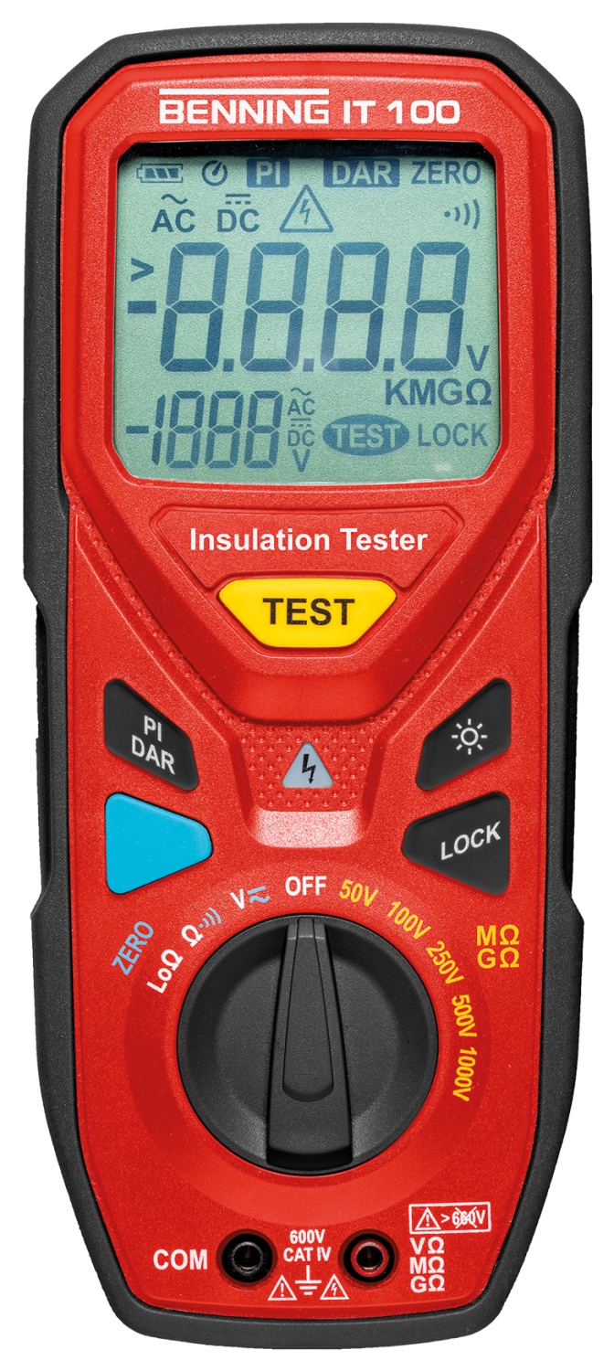 IT 100 Isolatie- en weerstandstester