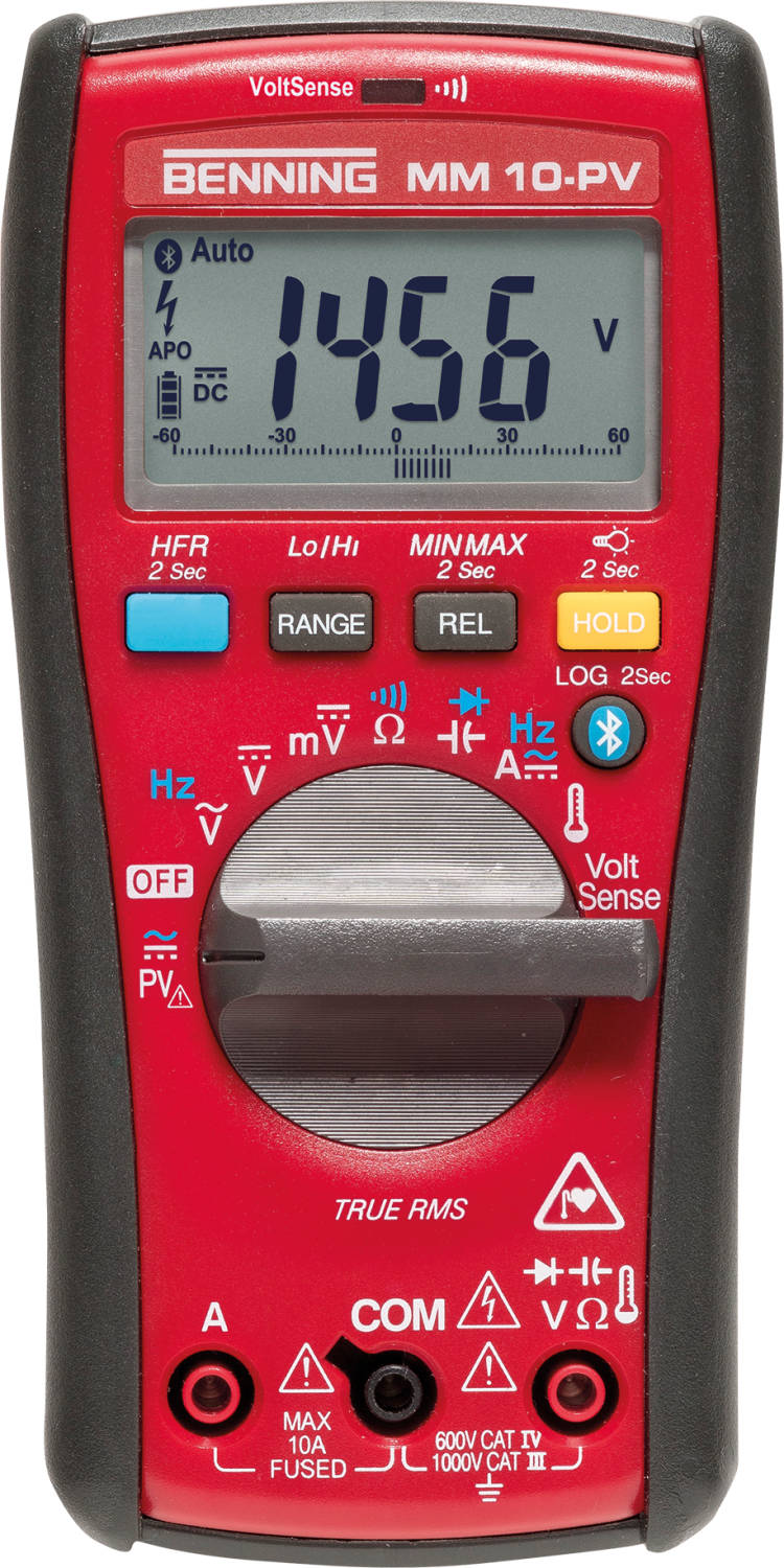MM 10-PV Digitale Multimeter TRUE RMS
