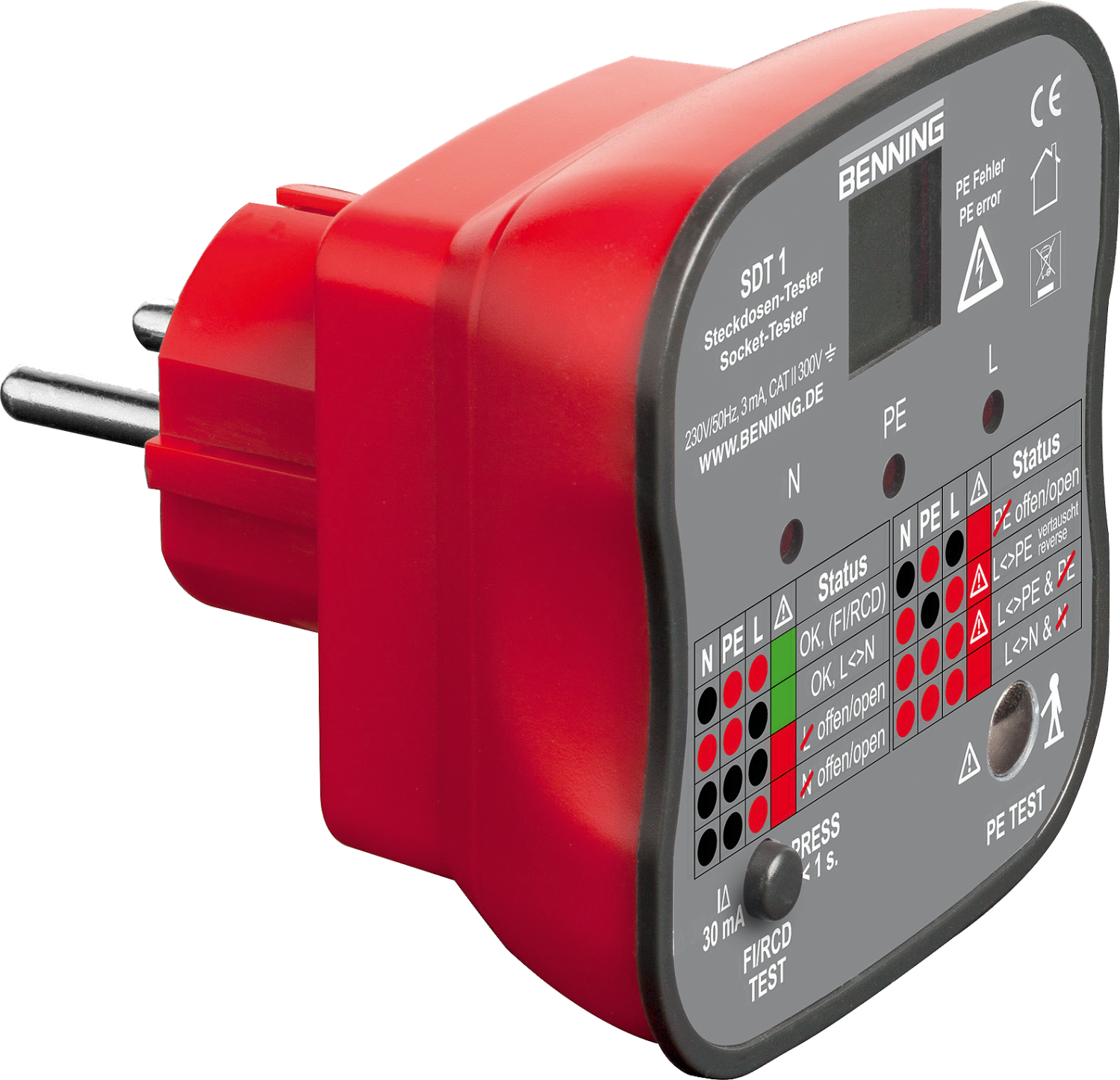BENNING SDT 1 Contactdoostester.png