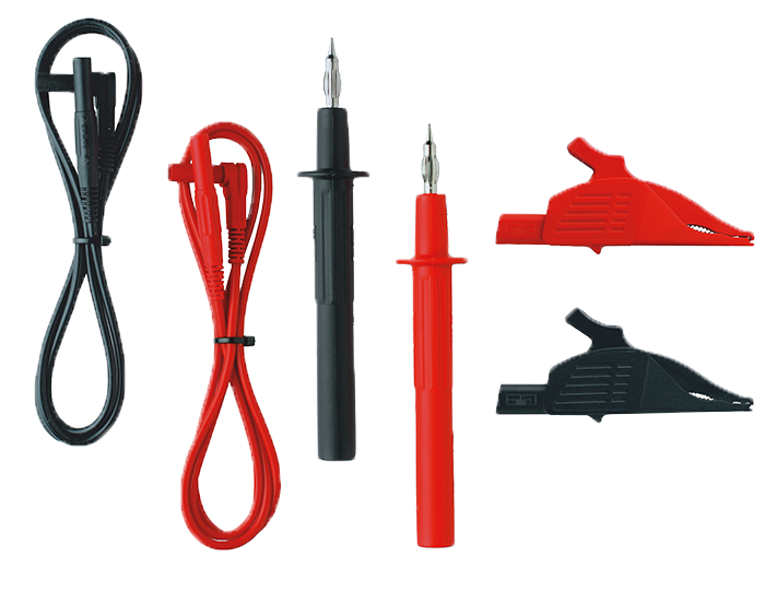 TA 2 Meetsnoerenset 4mm CAT III, 1000V, 6-delig